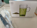 尚明高硼硅耐熱玻璃杯帶把簡約飲水杯牛奶杯無蓋圓形茶杯創(chuàng)意透明杯子 300ML2只裝 曬單實拍圖