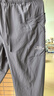 駱駝（CAMEL）防曬速干八分褲女寬松垂感闊腿運動褲 J25BR1L7053 幻影黑 XL 曬單實拍圖