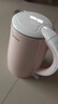美的（Midea）電熱水壺家用電水壺?zé)畨?雙層防燙 0涂層食品級(jí)304不銹鋼 1500W快速沸騰 1.7L大容量 HJ1705 曬單實(shí)拍圖
