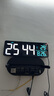 三每WiFi電子時(shí)鐘客廳電視柜臺(tái)鐘智能聯(lián)網(wǎng)自動(dòng)對時(shí)桌面大屏農(nóng)歷日期W1 酷炫黑 曬單實(shí)拍圖