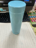 虎牌（TIGER）保溫杯夢(mèng)重力不銹鋼真空水杯 MMP-J30C-AA 300ML 晨曦藍(lán) 曬單實(shí)拍圖