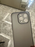 第一衛(wèi) DIVI【中國(guó)ROHS安全檢測(cè)】適用蘋果16pro手機(jī)殼iPhone16Pro保護(hù)套全包超薄磨砂半透明防摔硬殼透黑 曬單實(shí)拍圖