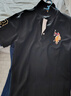 U.S. POLO ASSN.直筒牛仔褲男高彈休閑褲男士薄款透氣長褲夏季男褲 淺藍(lán)色  35  曬單實(shí)拍圖