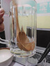 京悠雨鋼化玻璃杯茶杯帶把家用防摔帶手柄杯子耐高溫開(kāi)水待客水杯啤酒杯 無(wú)鉛470ml大肚杯【】 曬單實(shí)拍圖