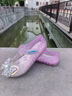泰蘭尼斯夏季新款兒童涼鞋水晶果凍鞋女童閃燈鞋小女孩公主鞋洋氣 漸變紫 26 內長(cháng)16.5cm 適合腳長(cháng)16.0cm 曬單實(shí)拍圖