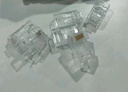 安普康（AMPCOM）水晶頭 銅殼鍍金3U超五類網線接頭100個 RJ45千兆網絡監(jiān)控8P8C高速CAT5E電腦連接頭 AMC5E100H 曬單實拍圖