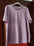 MsShe【天絲棉】大碼女裝2026款春夏裝胖mm短袖T恤巨顯瘦遮肚子上衣 圓領(lǐng)【短袖-天絲棉】桔梗紫色現貨 2XL 曬單實(shí)拍圖