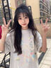 沂歆短袖女潮流t恤衫女士夏季衣服新款2025年洋氣顯瘦遮肚子上衣半袖 【花灰色】多巴胺蝴蝶結(jié)短袖 L 【建議體重約100-120斤】 曬單實(shí)拍圖