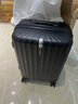 新秀麗（Samsonite）行李箱25英寸拉桿箱豎條紋大容量旅行箱包托運密碼箱黑色GU9 曬單實拍圖