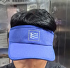 COMPRESSPORT空頂帽跑步馬拉松男女遮陽帽子網(wǎng)球運(yùn)動(dòng)透氣止汗防曬 【58克】經(jīng)典 靛藍(lán) （可調(diào)大?。?曬單實(shí)拍圖