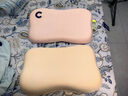 可韻（CORY）兒童枕頭寶寶嬰兒學(xué)生可水洗透氣1-3-6-12歲硅膠枕頭 兒童藍(lán) 曬單實(shí)拍圖