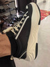 FILA 斐樂官方男鞋復(fù)古帆布鞋2025夏新款曲奇鞋輕便舒適休閑鞋小白鞋 黑/奶白-BG 41 曬單實拍圖
