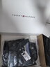 TOMMY HILFIGER【輕松感】25夏季男純棉府綢休閑純色條紋中性簡(jiǎn)約短袖襯衣襯衫男 【凈色府綢】藏青色DW5 2XL （推薦：180-200斤） 曬單實(shí)拍圖