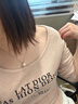 Cindy Kelly高級(jí)感輕奢淡水珍珠銀項(xiàng)鏈女精致走心送老婆結(jié)婚紀(jì)念生日禮物女生 鎖骨鏈(6M) 曬單實(shí)拍圖