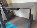 鵬景雅居電動(dòng)升降電腦桌雙人電競桌家用升降桌工作臺學(xué)習書(shū)桌 TL45 標準版 純黑巖板桌面 220*80cm桌面尺寸/包安裝 曬單實(shí)拍圖