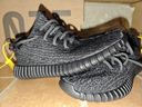 阿迪達(dá)斯Yeezy350黑武士夏日透氣椰子男女休閑鞋BB5350 UK5.538.5 曬單實(shí)拍圖