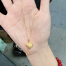 老廟黃金吊墜足金葫蘆流蘇光珠項(xiàng)鏈鎖骨鏈轉(zhuǎn)運(yùn)送女友送老婆情人節(jié)禮物 可代寫(xiě)賀卡#勿拍 曬單實(shí)拍圖