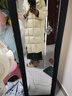 美力城羽絨服冬季時(shí)尚超輕鵝絨服長(zhǎng)款外套女 曬單實(shí)拍圖