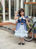 G.DUCKKIDS女童連衣裙夏季朱迪兔子洛麗塔公主裙男童短袖六一兒童節(jié)表演服 女童 130 （建議身高120cm 8-9歲）cm 曬單實(shí)拍圖