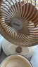 海爾（Haier）空氣循環(huán)扇電風(fēng)扇臺式風(fēng)扇桌面家用小型臺扇小風(fēng)扇輕音廚房壁扇宿舍臥室辦公搖頭渦輪換氣扇 【臺壁兩用】循環(huán)搖頭款HFX-J2049A 曬單實拍圖