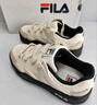 FILA 斐樂(lè )官方女鞋ROSETTA摩登板鞋春新款斑斕鞋運動(dòng)鞋休閑鞋 奶白/杏仁奶白-GA 37.5 曬單實(shí)拍圖