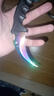 鷹爪刀不開(kāi)鋒玩具訓練模型csgo周邊爪子刀彎刀小刀隨身防身便攜短 升級版彩色 不開(kāi)刃（不鋒利） 曬單實(shí)拍圖