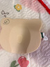 心香宜新生嬰兒枕頭硅膠定型枕0-2歲圓頭型向防偏頭相 硅膠定型枕【食品級硅膠】 純色 曬單實拍圖