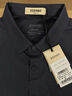 愛登堡Edenbo短袖襯衫男夏季休閑通勤商務上衣深藍180/96A(2XL) 曬單實拍圖