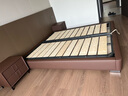 舍己屋無(wú)床頭床榻榻米高箱儲物新款現代簡(jiǎn)約復古收納箱體單人雙人床齊邊 床+床頭柜*2 【全新耐刮硅膠皮】1.8*2米高箱款 曬單實(shí)拍圖