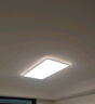 美的（Midea）吸頂燈客廳燈led燈具房間臥室燈2.5cm超薄貼頂側發(fā)光護眼極光S5 智控無極調光|四室一廳 曬單實拍圖