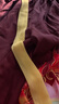 皮爾卡丹（pierre cardin）哪吒衣服女童漢服套裝2025新款女孩哪咤cosplay服表演中國(guó)風(fēng)古裝 男女同款衣服三件套 黃色腰帶 110 尺碼4~5歲【100-110cm】 曬單實(shí)拍圖