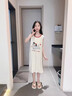 童話酷酷女童睡裙莫代爾薄款夏季兒童睡衣裙女孩寶寶2025新款中大童家居服 258079莫代爾奔跑狗 150 曬單實(shí)拍圖