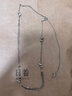 日著(zhù)原創(chuàng  )設計2025年新款時(shí)尚925銀流蘇碎銀項鏈輕奢高級感游俠鏈 尋銀 1個(gè) 曬單實(shí)拍圖