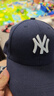 NEW NY MLB ERA帽子男女棒球帽韓版新款遮陽硬頂潮流鴨舌帽防曬百搭休閑時尚刺繡 NY【藏藍(lán)】 均碼 大小可調(diào)節(jié)【52cm-63cm】 曬單實拍圖