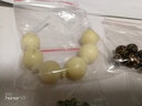 集祥閣   白玉菩提根菩提原籽打磨好拋光散珠手串手鏈白珠隔珠DIY佛珠配飾 直徑18mm/顆 曬單實(shí)拍圖