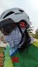 塔斯隊(duì)長(zhǎng)（TOSUOD）自行車頭盔變色磁吸風(fēng)鏡山地車男女安全帽公路車一體成型騎行裝備 典雅白【升級(jí)磁吸風(fēng)鏡】隨光變色 L碼 曬單實(shí)拍圖