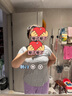 9i9孕婦哺乳內(nèi)衣背心可外穿喂奶裝家居服上衣可拆胸墊四季款A(yù)50灰XL 曬單實拍圖
