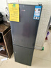奧克斯128升一級能效雙門小戶型迷你小電冰箱家用宿舍租房辦公室節(jié)能省電低噪冷凍冷藏兩用BCD-128K138L 曬單實(shí)拍圖