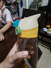 albo 奶瓶蓋子 水杯吸管配件 學(xué)飲吸管套裝 直飲嘴鴨配件吸嘴 BZ362配件蓋（含吸嘴和密封圈 曬單實(shí)拍圖