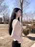 【曬不黑】冰絲防曬衣女款夏薄款戶(hù)外防曬服修身緊身短外套上衣 【冰絲偷氣】粉色 S 建議70-95斤 曬單實(shí)拍圖