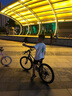 途銳達(dá) 超輕兒童山地自行車6-12歲男女孩學(xué)生青少年單車SC700鈦金色22寸 曬單實(shí)拍圖