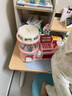 赟婭兒童玩具女孩便利店過家家超市收銀機(jī)漢堡女孩男孩六一兒童節(jié)禮物 智能旋轉(zhuǎn)便利店【粉色】 曬單實(shí)拍圖