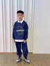 G.DUCKKIDS小黃鴨男童秋裝套裝兒童衣服男孩運(yùn)動(dòng)春秋季中大童衛(wèi)衣褲子三件套 灰 150 尺碼11~12歲【140-150cm】 曬單實(shí)拍圖