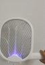 雅格 電蚊拍充電式滅蚊拍LED燈蒼蠅拍滅蠅拍驅(qū)蚊滅蚊器三層網(wǎng)面6129 曬單實拍圖
