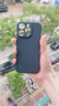 YOLIWU蘋果16promax手機(jī)殼碳纖維紋磁吸適用iPhone15高端保護(hù)套無邊框凱夫拉超薄散熱半包防摔新款 黑色-升級內(nèi)置磁吸【無邊框碳纖維紋】散熱透氣 iPhone 16 Pro Max 曬單實(shí)拍圖