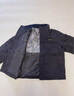 卡賓男裝 90鴨絨羽絨服2024秋冬新款時(shí)尚肌理外套寬松保暖潮流H 煤黑色01 L /175/50 曬單實(shí)拍圖