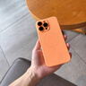 雅思戀 適用蘋果16promax手機殼新款柔彩磁吸iPhone16金屬鏡頭膜15Pro磨砂14超薄13輕奢12男女高級感 【愛馬橙】液態(tài)磁吸*內(nèi)置絨布*金屬鏡頭膜 iPhone 16 Promax 曬單實拍圖