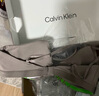 Calvin Klein內衣女士美拉德ck提花輕運動(dòng)薄墊柔軟上托無(wú)鋼圈背心文胸QF7398AD PET-灰咖色 M 曬單實(shí)拍圖