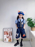 G.DUCKKIDS小黃鴨兒童瘋狂動物城朱迪兔子尼克狐貍警官衣服學(xué)生幼兒園演出服 女童三件套 110 建議4~5歲【100-110cm】cm 曬單實拍圖