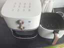 美的（Midea）空氣炸鍋易用旋鈕 家用實(shí)用大容量5.3L 不用翻面 蒸汽嫩烤 輕音烘炸 金屬內(nèi)腔無異味  MF-KZE535J5 曬單實(shí)拍圖